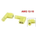 thumbnail image 4 of 50Pcs Flag Crimp Terminals Female Nylon Fully Insulated Wire Connectors Yellow, 4 of 5