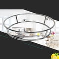 thumbnail image 1 of Thickened Solid Round Pot Circle Pot Rack Frying Pan Rack Put Pot Rack Kitchen Scald Heat Insulation Double Shelves Load-bearing Shelf, 1 of 8