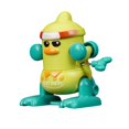 thumbnail image 2 of ToyKingdee Wind-Up Toy Tipping Duck Yellow Chicken Yellow Duck Somersault Gift Early Education Educational Toy Green, 2 of 6