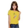 thumbnail image 1 of Rbaofujie T-Shirts Graphiques pour Fille Tout-Petit Manches Courtes Col Rond T-Shirt Décontracté d'Été, 1 of 6