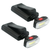 GOOHOCHY 2Pcs Led Light for Outdoor Hat Clip Headlamp with 90 Adjustable Angle and Super Brightness
