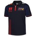 thumbnail image 2 of Youth Castore Sergio Perez Navy Red Bull Racing 2023 Driver Edition Quarter-Zip Polo, 2 of 3