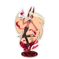 thumbnail image 2 of Figura de Anime Helluva Boss, soporte acrílico de moda, accesorios de estatuilla de acción, colección de figuras de juguete, adornos de escritorio, regalo para niños, 2 of 5