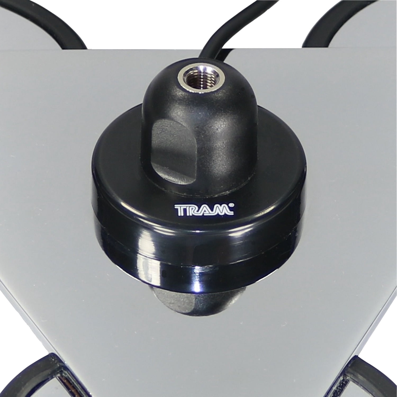 Tram 270 Super-Strong 12-3/4 In. Tri-Magnet CB Antenna Mount with 5-In. Magnets with Rubber Boots, 18-Ft. RG58 Tinned Copper Braid 95% Shield Cable 270