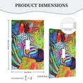 thumbnail image 5 of ZICANCN Outlet Covers Wall Plate, Zebra Animal Impressionism Light Switch Cover Decorative, Duplex Toggle Combo 1-Gang, 5 of 9