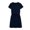 Navy, variant on HBBIKVI T-Shirt Midi Dress for Women Casual Short Sleeve Shift Dress with Drawstring Waist,Side Pockets,and Stretchy Fabric for Everyday Comfortable Wear