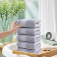 thumbnail image 4 of 5PC Bath Towels Set for Bathroom Cotton Thick Soft Absorbent Towel Set, Bathroom Towels, 4 of 6