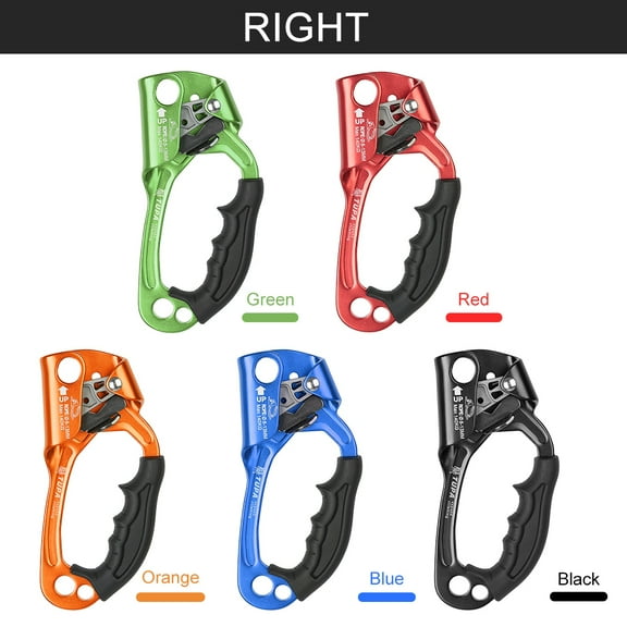 Equipment Hand Ascender Aluminum  Alloy Rock Climbing Handheld Ascender For Aloft Working Caving