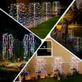 thumbnail image 3 of Solar Garden RGB Lights,240 LED Firework Lights Color Christmas Garden Light with Twinkling,2 Pack Fairy Swaying Landscape Light,Outdoor Waterproof Path Light for Garden Yard Party Decoration Gifts, 3 of 13