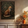 thumbnail image 4 of ADALE Nordic Rustic William Morris Fox Wall Art Cute Fox Print Painting,Vintage Animal Wall Art Poster Decor Nature, Wildlife Themed Vintage Inspired Animal Decor Unframed 20x24 Inch, 4 of 5