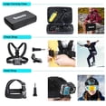 thumbnail image 2 of Kit de accesorios Bonvvie Cámara deportiva 50 en 1 para Hero 13/12/11/10/9/8/7, 2 of 7