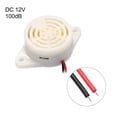 thumbnail image 3 of 5Pcs DC 3-24V Active Electronic Buzzer Piezo Alarm Sounder Continuous 90dB Beep Speaker, 3 of 5