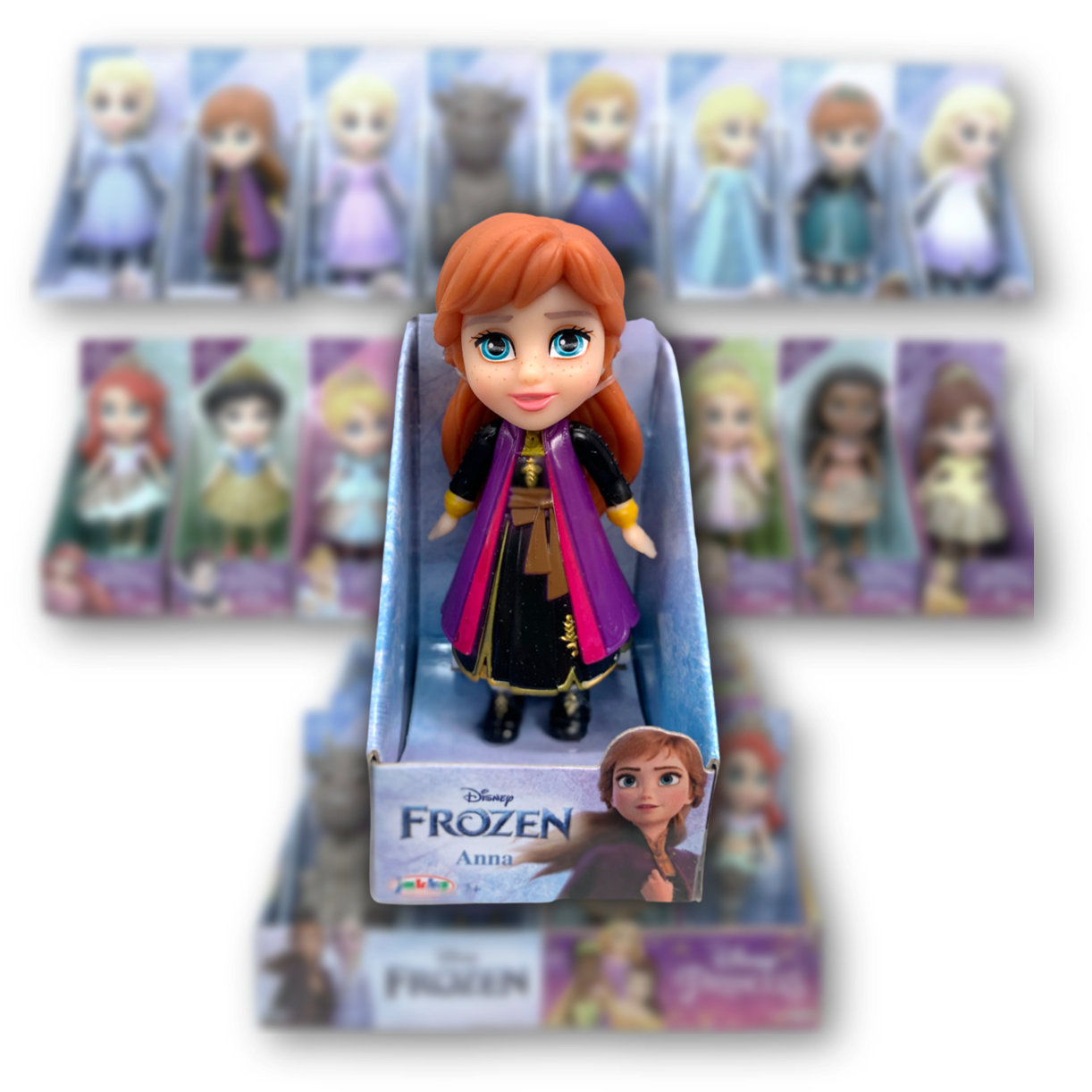 Personalised Disney Princess On Board Car Sign Purple Anna From Frozen 