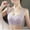 Purple, variant on Full Coverage Wireless Bra Seamless Supportive Design with Front Closure and Wide Band for Everyday Comfort and Versatility in T Shirt Wardrobe