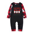 thumbnail image 3 of Odeerbi Christmas Pajamas for Family Holiday Long Sleeve Family Christmas Pajamas Matching Sets Toddler Parent-Child Printed Home Wear Two-Piece Sleepwear Xmas Family Matching PJs Set Red, 3 of 3