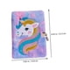 thumbnail image 4 of Cuaderno con diario de viaje cerradura diario de viaje niña cuaderno con diario de unicornio cerradura papelería niña cuaderno de peluche niña, 4 of 4