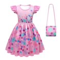 thumbnail image 1 of Disfraz de princesa de Disney para niñas, disfraz de hoja de loto Floral para niños, vestido de cumpleaños y Carnaval zhangmengya unisex, 1 of 2