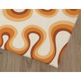thumbnail image 3 of Groovy Stripe Orange Office Mat by Kavka Designs, 3 of 3