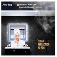 thumbnail image 6 of LED Bathroom Mirror 72"x 32", Front Lit and Backlit with Lights, Stepless Dimmable, Anti-Fog, Shatter-Proof, Memory Function, 3 Colors Lighted Vanity Mirror for Horizontal/Vertical Use, 6 of 7