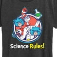 thumbnail image 3 of The Cat in the Hat - Science Rules - Women's Short Sleeve Graphic T-Shirt, 3 of 5