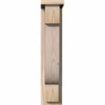 thumbnail image 2 of 5 1/2"W x 10"D x 26"H Alpine Smooth Corbel w/Backplate, Douglas Fir, 2 of 9