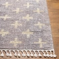 thumbnail image 2 of Hauteloom Anda Living Room, Bedroom Area Rug - Bohemian, Transitional - High Pile - Medium Gray, Ivory - 5'3" x 7', 2 of 9