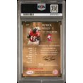 thumbnail image 2 of Patrick Willis 2007 SA-GE Autographs Gold Signed Rookie Card #A59 Auto PSA 8, 2 of 2