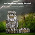 thumbnail image 3 of Mochila de Senderismo y Camping HongXingHai 100L Impermeable City Camo, 3 of 9