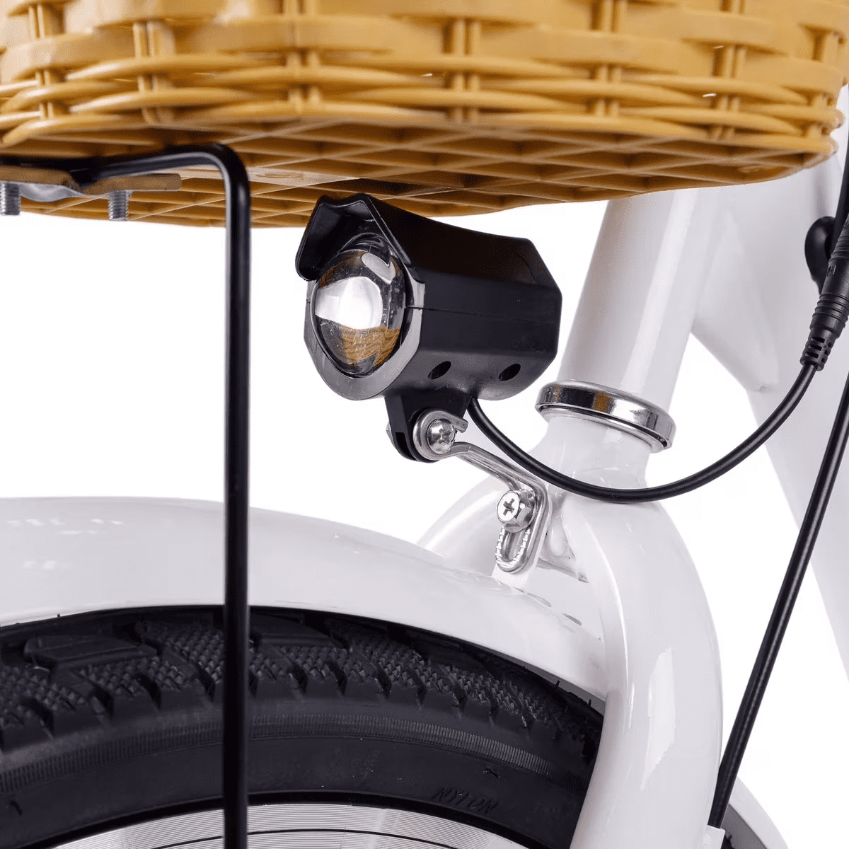 FROSTYRIDER 500W Electric Bike for Adults,22" Tire,48V10A Lithium Battery,City E-Bike,UL2849