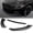 Matt Black, variant on Stay Tuned Performance For 15-17 Ford Mustang Unpainted Black Front Bumper Body Kit Spoiler Lip 3PCS