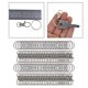 thumbnail image 5 of Cierres giratorios de metal Perfecl Gancho de seguridad Llaveros Anillos, 5 of 8