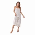 thumbnail image 4 of Conjunto de pijama de seda de simulación de manga larga para mujer, 4 of 7
