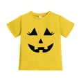 thumbnail image 3 of RMGVDSD Kids Girls Boys Halloween Shirt Cute Pumpkin T-Shirts Summer Short Sleeve Tee Tops Children's Graphic Tshirts 12-13 Years, 3 of 5