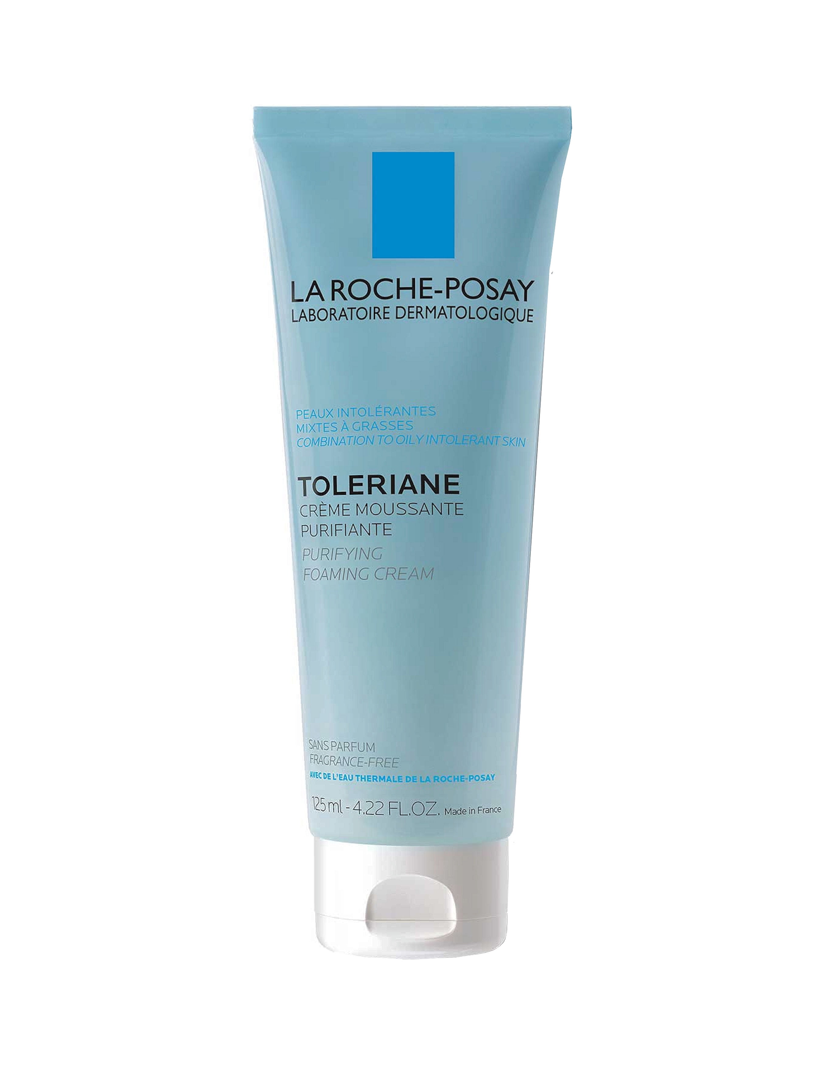Tanke lække Formode La Roche-Posay Toleriane Purifying Foaming Cream Cleanser for Combination  and Oily Skin 4.22 fl. oz. (125ml) - Walmart.com