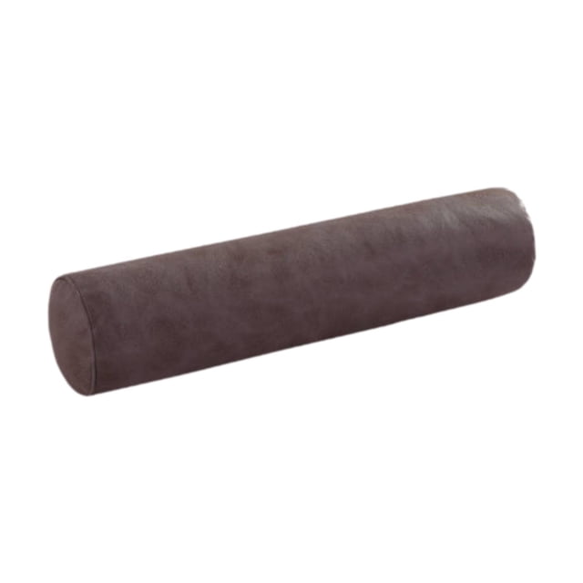 Almohada cervical ergonómica. Almohada cilíndrica y de apoyo cervical. Gris oscuro