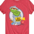 thumbnail image 3 of Sesame Street - Oscar Go Away - Toddler and Youth Short Sleeve Graphic T-Shirt, 3 of 5