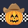 thumbnail image 3 of CafePress - Western Halloween Cowboy Pumpkin - Kids Sweatshirt, Youth Crew Neck Sweatshirt, 3 of 4