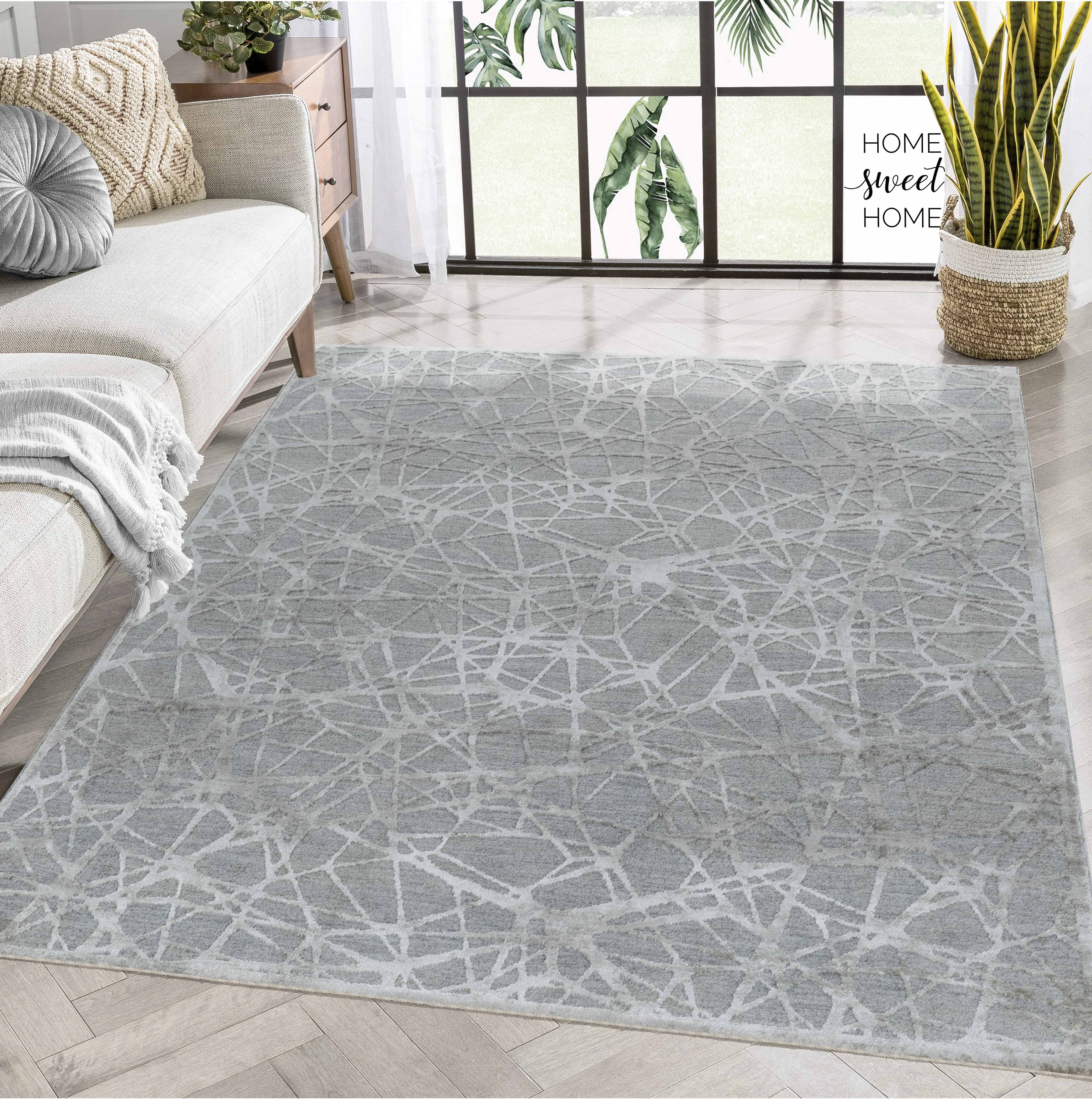 Rug Branch Melo Collection Modern Abstract Scandinavian Indoor Area Rug