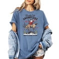thumbnail image 4 of Buckle Up Snowflake Santa's Coming to Town Unisex Shirt Western Christmas Tee for Men & Women Blue Jean Shirt Adult Medium, 4 of 4