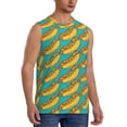 thumbnail image 2 of Kdxio Hot Dogs 8 for Men's Muscle T-shirt,Sleeveless for Workout Running Athletic Gym Lounge Casual, 2 of 5
