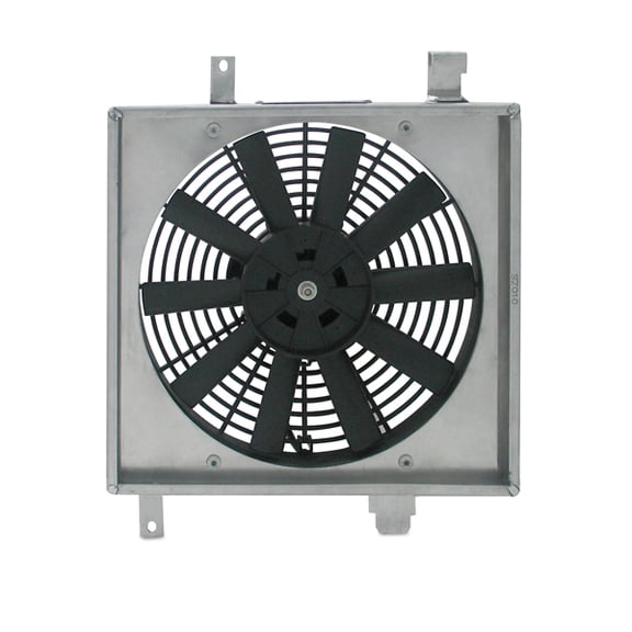 Mishimoto MMFS-INT-90 Performance Aluminum Fan Shroud Compatible With Acura Integra 1990-1993 Silver