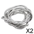 thumbnail image 1 of Tubo Mylar trenzado,Herramienta de bricolaje de tubo Mylar trenzado nacarado de 1M,Accesorios de materiales para atado de moscas de tubo trenzado Mylar,El cordón holográfico 2 piezas, 1 of 8