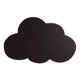 thumbnail image 1 of Perchero de pared de madera con forma de nube de dibujos animados de estilo nórdico para habitación infantil, ideal para decorar el hogar, la entrada y el dormitorio., 1 of 5