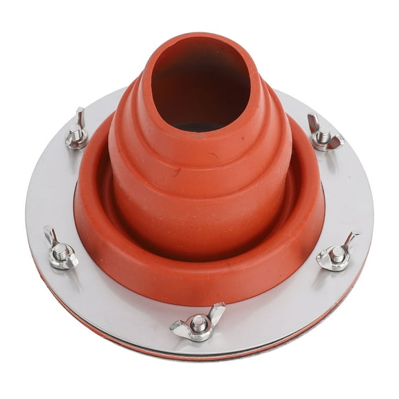 Tent Stove Jack Kit, High Temperature Resistant Flexible Silicone Pipe Boot Easy to Install Tent Roof Stove Jack Kit for 4.5-10cm Outside Diameter Chimney for Yurt, Stove