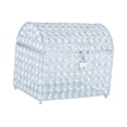 thumbnail image 2 of Estuche para tarjetas de boda,Caja para tarjetas de boda con cerradura Portatarjetas de regalo,Caja para dinero con sobre de boda Cofre del tesoro Boda,Caja para dinero Centro de mesa Tarjetas, 2 of 9