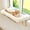 White, variant on Window sill perch, soft cushioned bed with zipper design, supportive window seat, suitable for pet hammocks for large cats