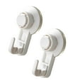 thumbnail image 3 of WORGEOUS  2 Pcs Suction Cup Hook Hangers for Windows Decorative White Hooks Hanging, 3 of 8