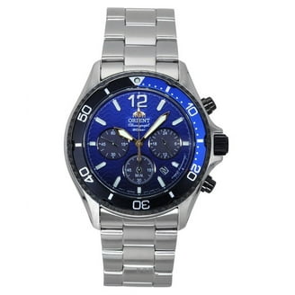 Orient Sports Chronograph Stainless Steel Sky Blue Dial Quartz