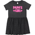 thumbnail image 3 of Inktastic Papa's Girl Girls Toddler Dress, 3 of 5
