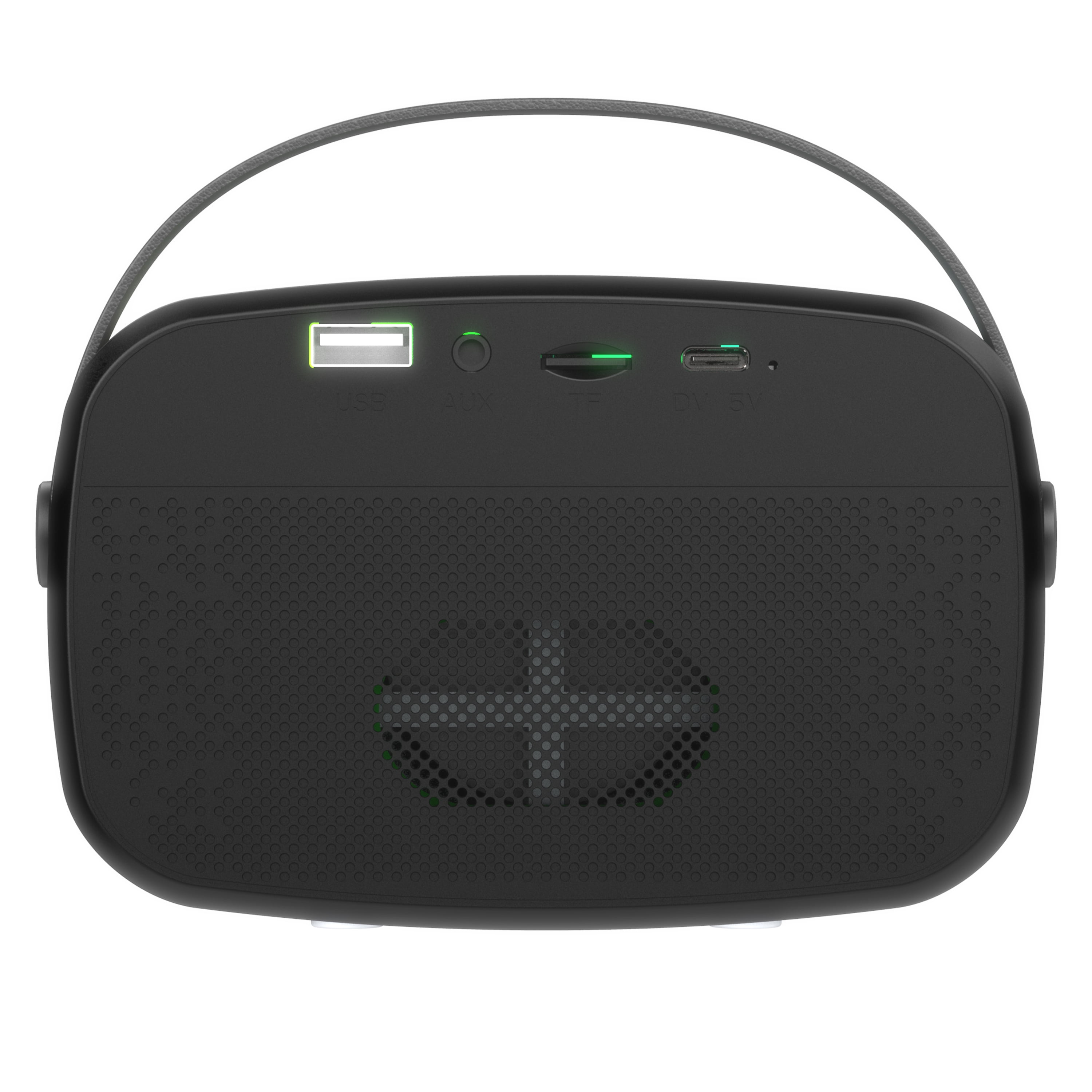 Supersonic Mini Karaoke Bluetooth Speaker with Wireless Microphone IQ-908K  Black